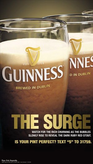 Joseph Ehlinger Copywriter – Guinness Ad – The Surge
