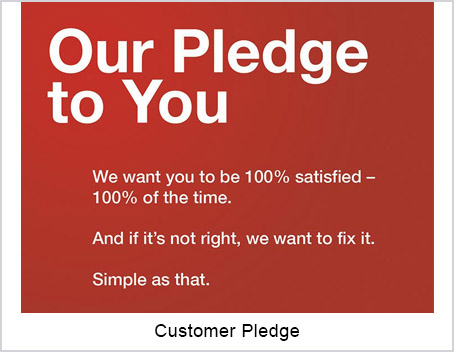 Ring's End customer pledge message