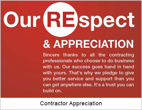 Ring's End contractor appreciation