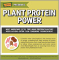 Meatless Monday Plant Protein Power – social media – dangers of excessive meat protein