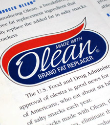 Introduction of P&G Olean (Olestra)